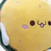 Cute Katon Burger shaped plush toy, soft and adorable pillow, children's toy gift Application Scenario